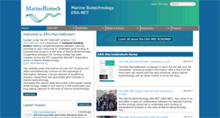 Desktop Screenshot of marinebiotech.eu